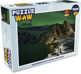 Puzzel Noorderlicht in de Lofoten - Legpuzzel - Puzzel 1000 stukjes volwassenen