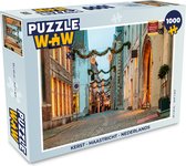 Puzzel Kerst - Maastricht - Nederlands - Legpuzzel - Puzzel 1000 stukjes volwassenen - Kerst - Cadeau - Kerstcadeau voor mannen, vrouwen en kinderen