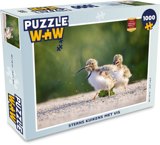 Certificaat vergroting fluiten Puzzel Kuikens - Vis - Portret - Legpuzzel - Puzzel 1000 stukjes  volwassenen | bol.com