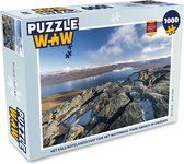 Puzzel Het kale rotslandschap van het Nationaal park Abisko in Zweden - Legpuzzel - Puzzel 1000 stukjes volwassenen