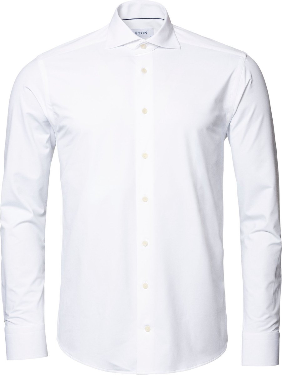Eton Heren Contemporary Fit Overhemd Wit maat 44