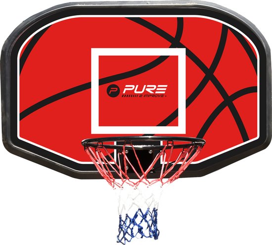Afkeer censuur hoop Basketbalbord - Basket - 110x71x3cm | bol.com