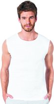 DONEX - coton - maillot de corps homme - 1 paire - col rond - chemise homme - cadeau homme - blanc - taille XL
