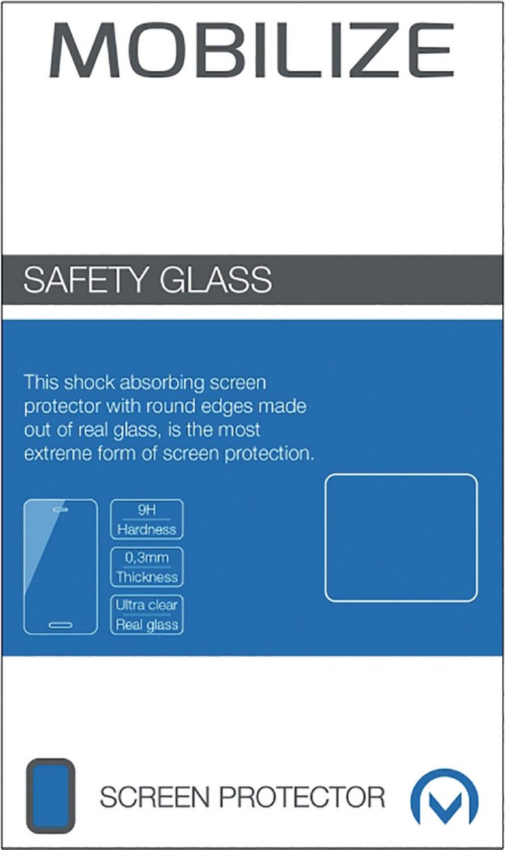 Mobilize Gehard Glas Screenprotector Geschikt voor Microsoft Lumia 640 LTE