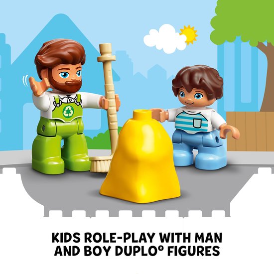 LEGO DUPLO Vuilniswagen en Recycling - 10945 - Speelgoedwinkel