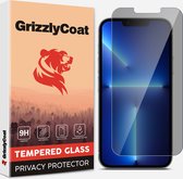 GrizzlyCoat Screenprotector geschikt voor Apple iPhone 14 Plus Glazen | GrizzlyCoat Easy Fit AntiSpy Screenprotector Privacy - Case Friendly + Installatie Frame