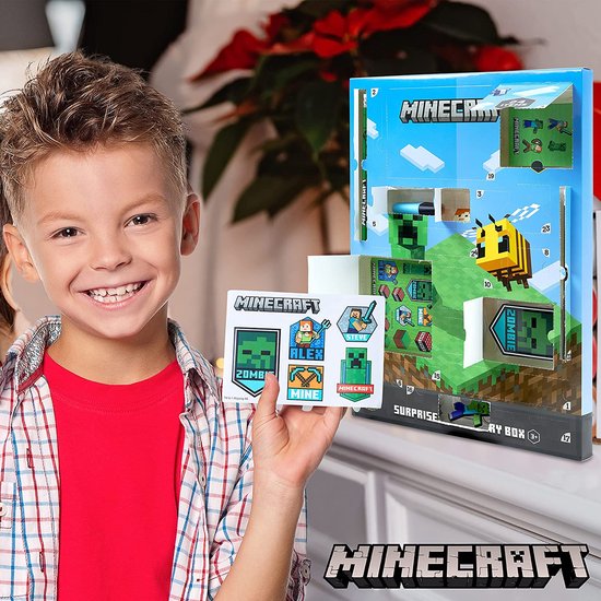Calendrier de l'Avent Minecraft 2022 – 24 Surprises Broché Enfants –  Calendrier Officiel