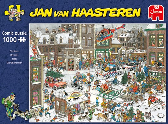 Jan van Haasteren Kerstmis puzzel - 1000 stukjes - Jan van Haasteren