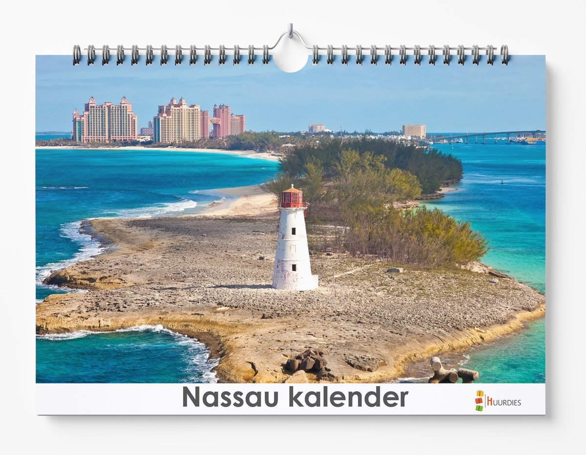 Nassau kalender 35 x 24 cm | Verjaardagskalender Nassau | Verjaardagskalender Volwassenen