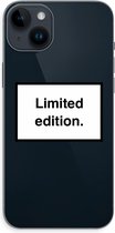 Case Company® - Hoesje geschikt voor iPhone 14 Plus hoesje - Limited edition - Soft Cover Telefoonhoesje - Bescherming aan alle Kanten en Schermrand