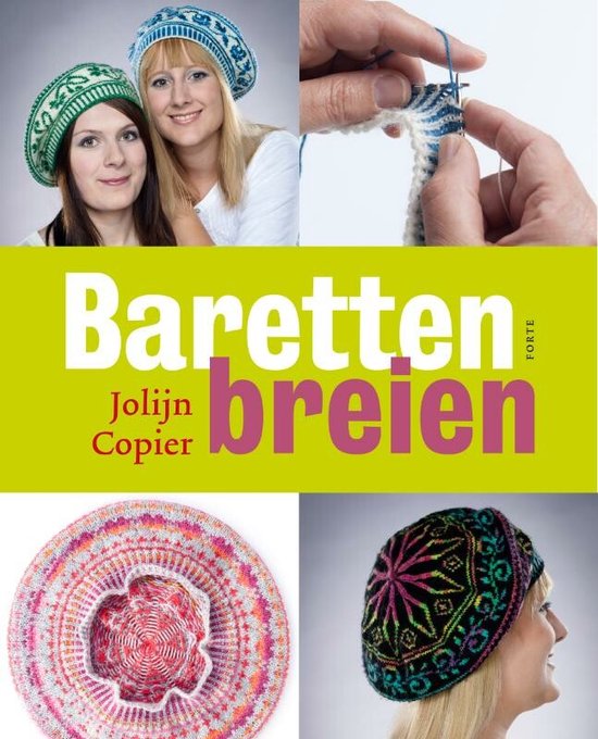 Cover van het boek 'Baretten breien' van Jolijn Copier