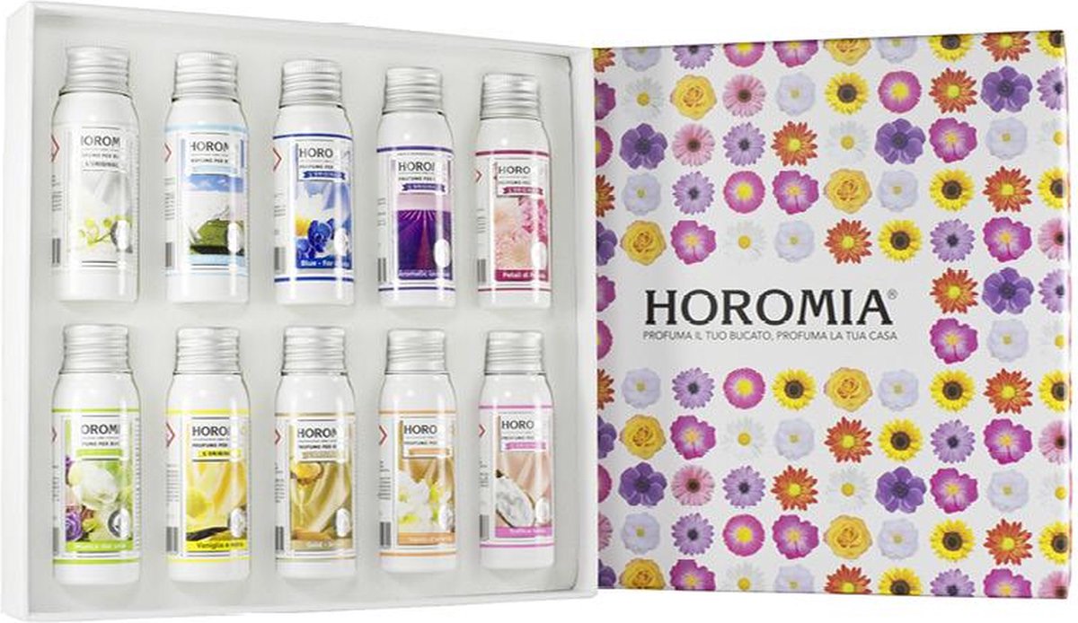 Wasparfum proefpakket, 9 fantastische merken 9