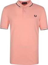 Fred Perry - Polo M3600 Roze - Slim-fit - Heren Poloshirt Maat M