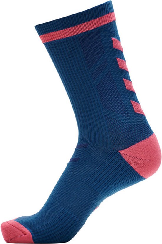 Hummel Action Indoor Sock - chaussettes de sport - bleu/rose - Unisexe