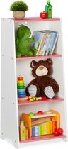 Jouets d'armoire speelgoed enfants Relaxdays - bibliothèque pour enfants - étagère de rangement pour enfants - armoire de rangement pour tout-petits
