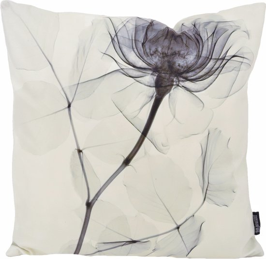 Housse de coussin fleur aquarelle #1 | Coton / Polyester | 45 x 45 cm