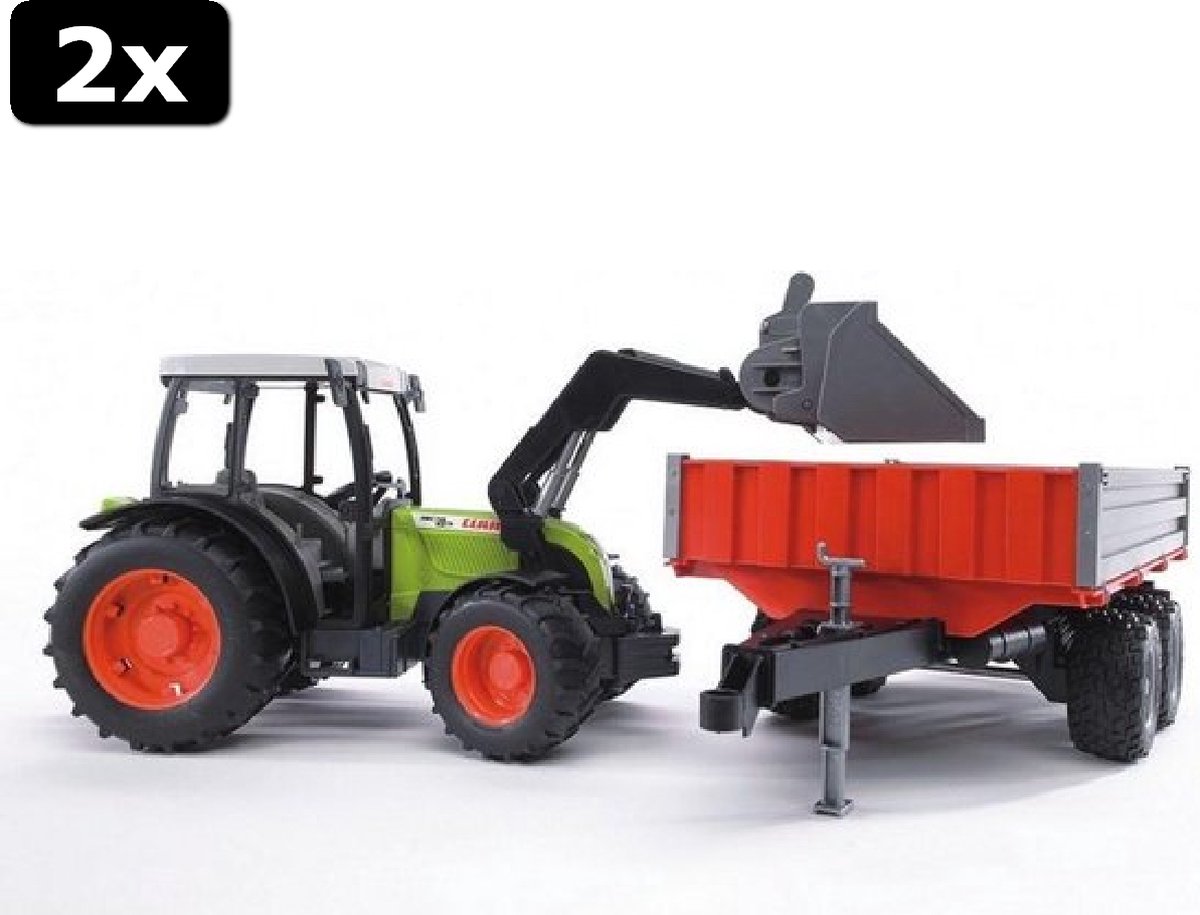 Bruder Claas Nectis 267 F met Voorlader
