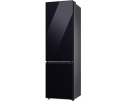 Samsung RB38A7B5E22 - Bespoke - Koel-vriescombinatie - E - Diep zwart glas