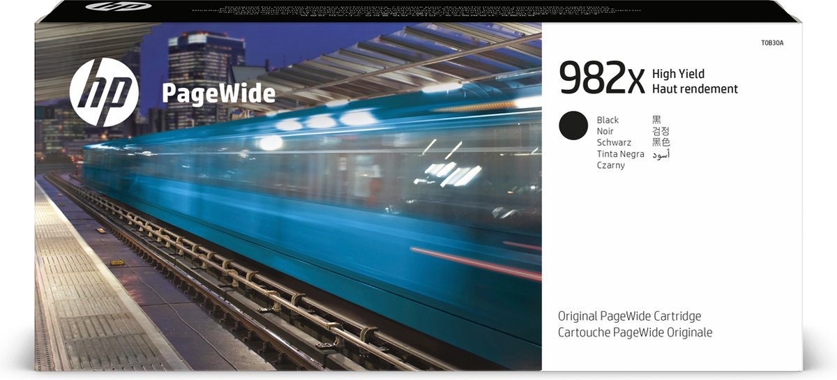 HP - T0B30A - 982X - inktcartridge zwart