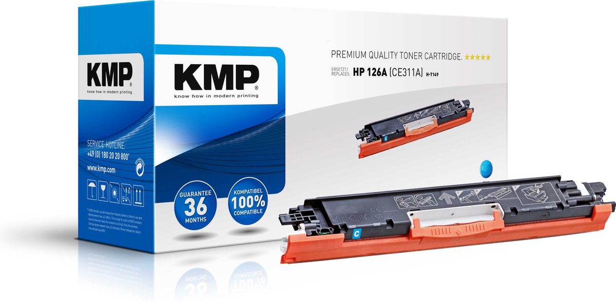 KMP Tonercassette vervangt Brother TN-426, TN-426C, TN426C Compatibel Cyaan 6500 bladzijden