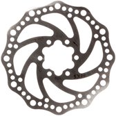 Fiets Remschijf Elvedes SX16 RVS Ø160mm met 6 remschijfboutjes