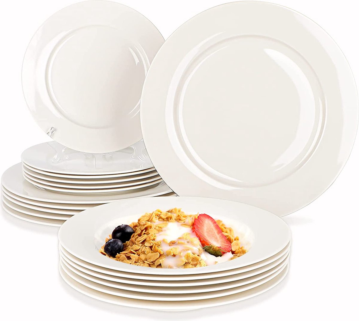 Serviesset duurzaam borden mokken kommen tableware set