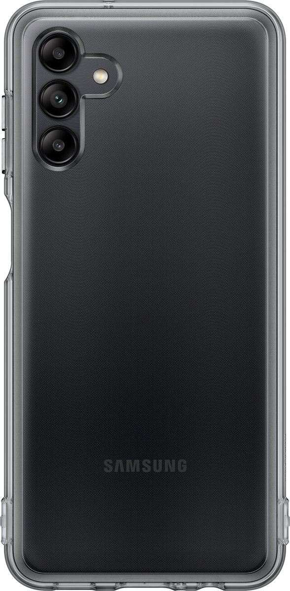 Samsung - Soft Clear Hoesje - Galaxy A04s - Zwart