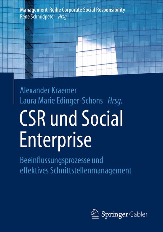 Management-Reihe Corporate Social Responsibility - CSR und S ... - cover