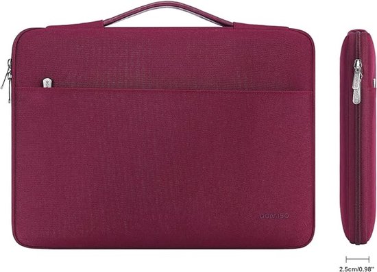 TECOOL 14 inch laptophoes Case Sleeve, Waterdichte beschermhoes voor 14 Inch Lenovo Thinkpad Ideapad HP Dell Acer Notebook Laptop Chromebook, Laptoptas MacBook Air 15 M4 M3 M2,Denimblauw