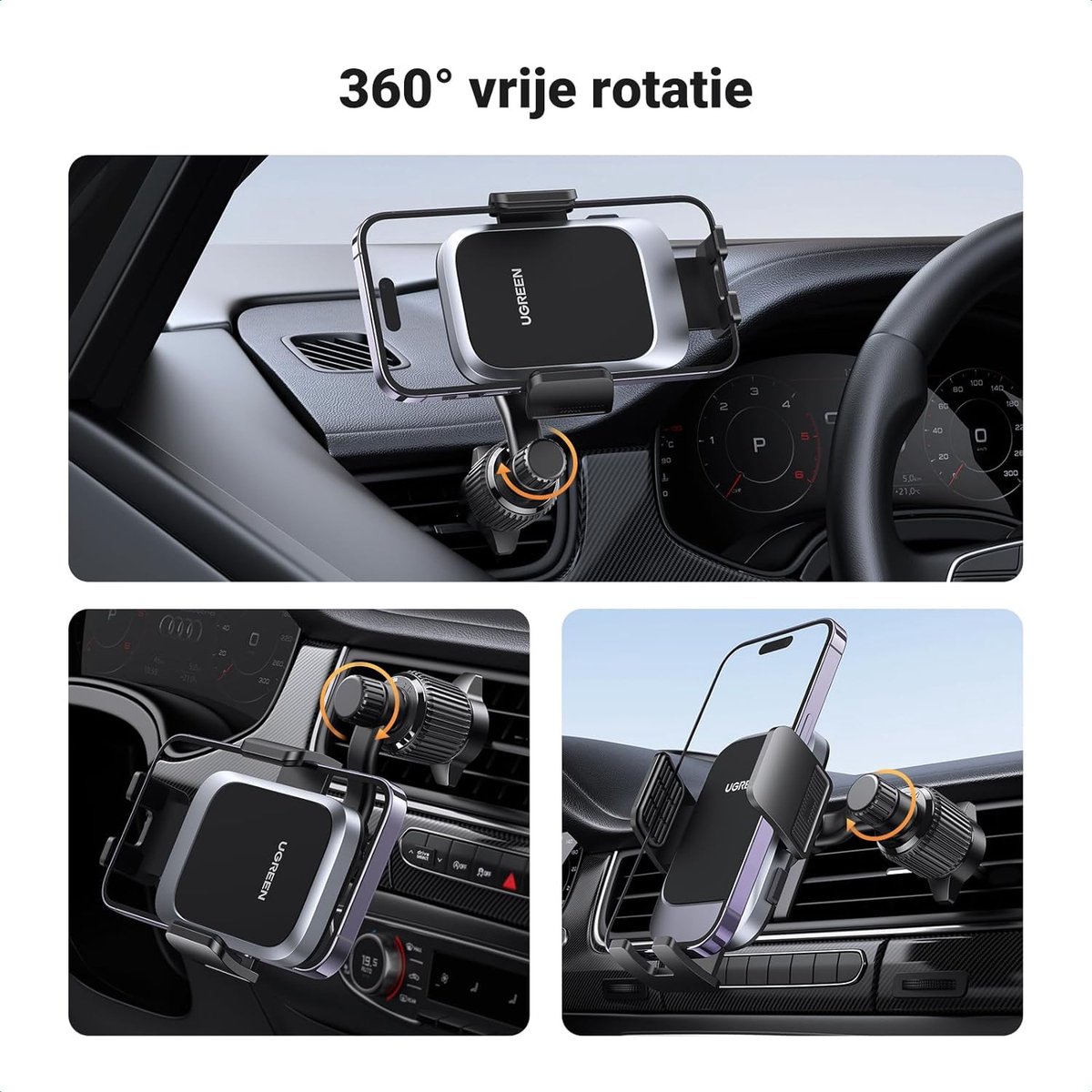 telefoonhouder auto