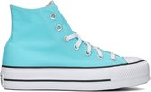 Converse Chuck Taylor All Star Lift Hoge sneakers - Dames - Blauw - Maat 40