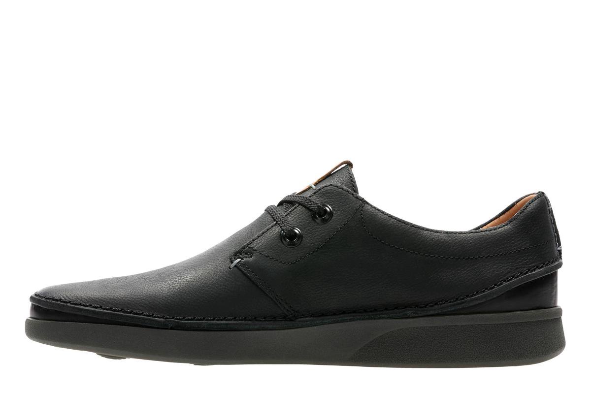 Clarks oakland lace black sales