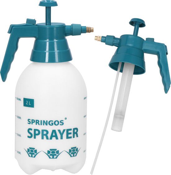 Springos Drukspuit - Handmatig - Planten - 2 Liter van Merkloos	 — afbeelding 4