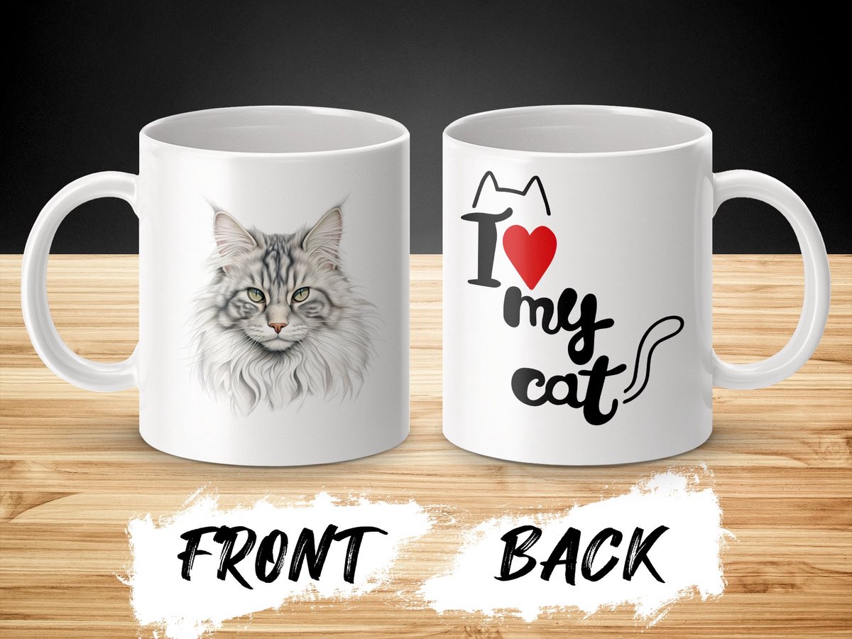 Mok Norwegian Forest cat - kat - I love my cat - cat lovers - katten