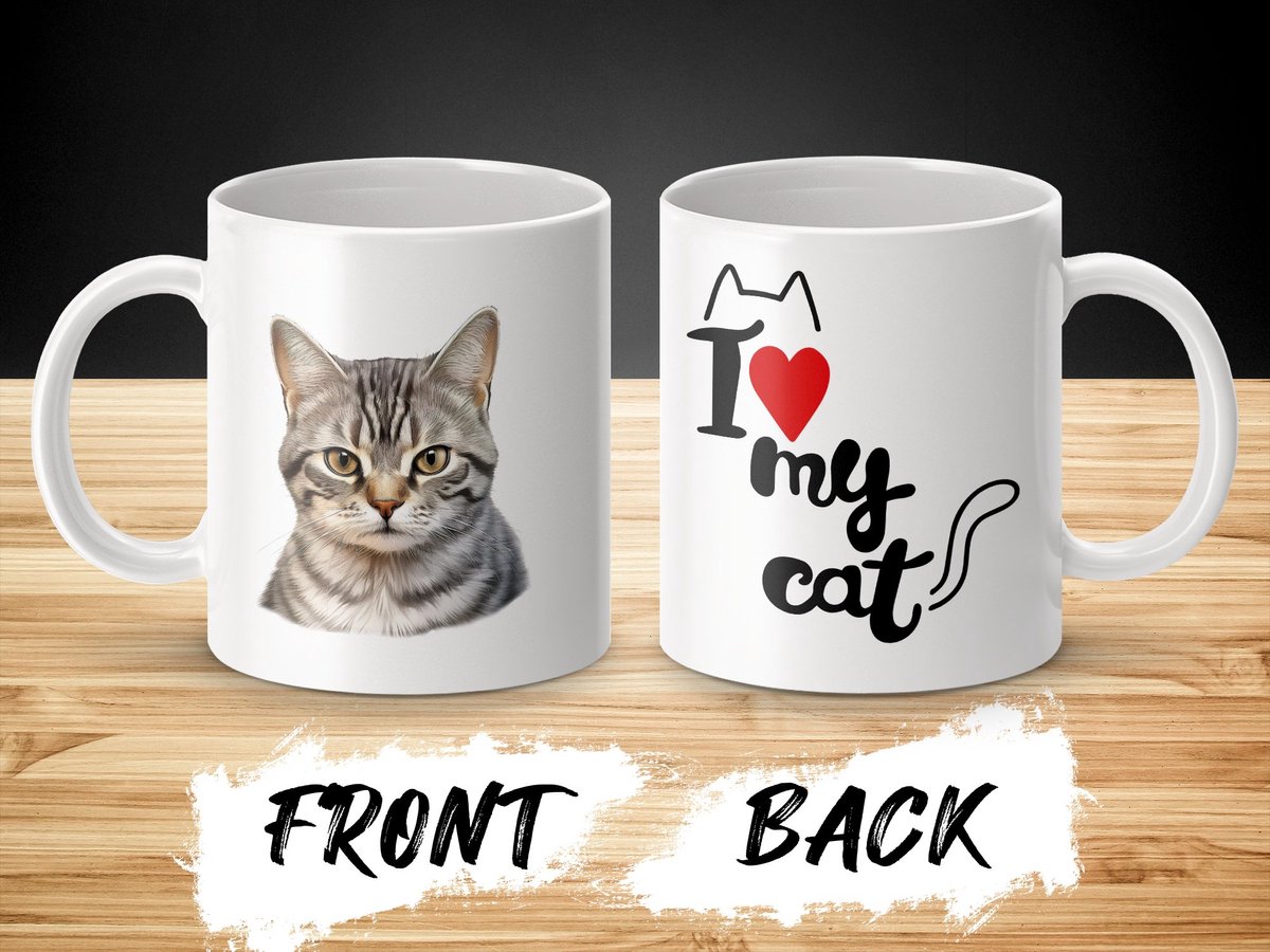 Mok Brazilian Shorthair cat - kat - I love my cat - cat lovers - katten
