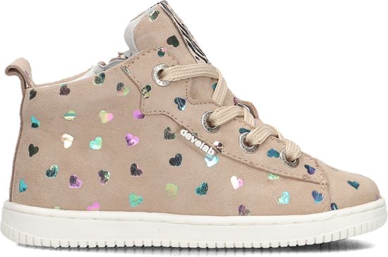 Develab 44324 Hoge sneakers Unisex Beige Maat 22 bol