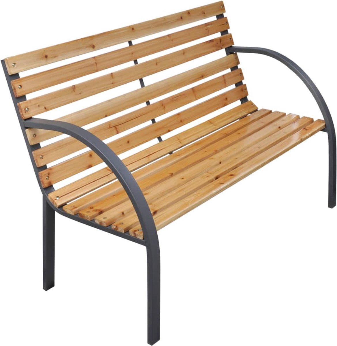 VidaXL Tuinbank 112 cm massief vurenhout