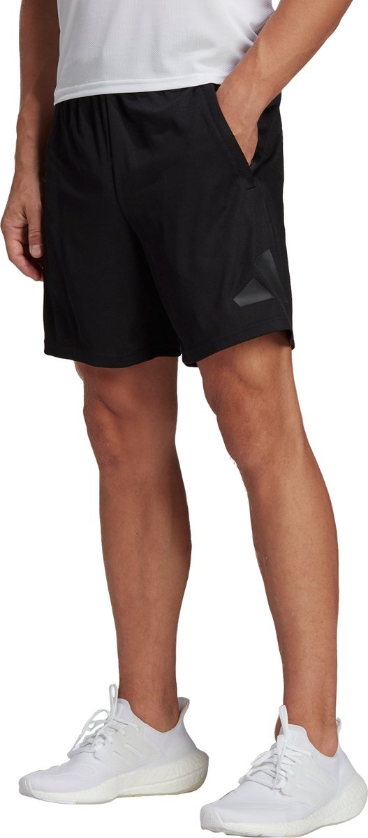 Adidas Performance Train Essentials Logo Training Short Heren Zwart