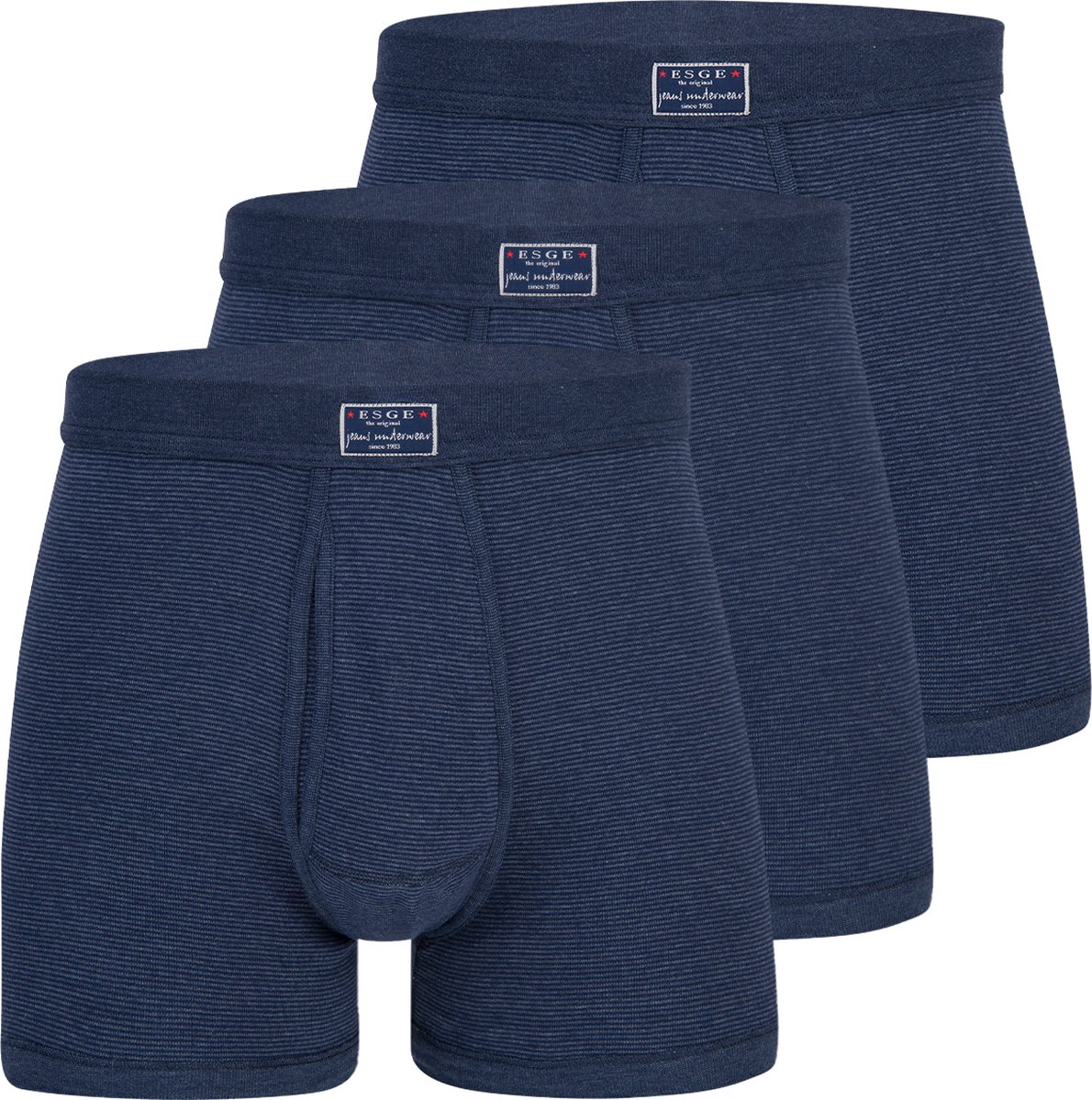 ESGE Heren Pant met voorsluiting 3 pack - Fijnrib Jeans
