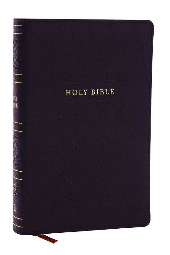 NKJV Personal Size Large Print Bible with 43,000 Cross Refer ... - cover
