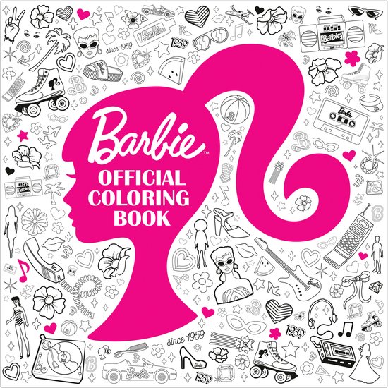 Barbie: Official Coloring Book - cover
