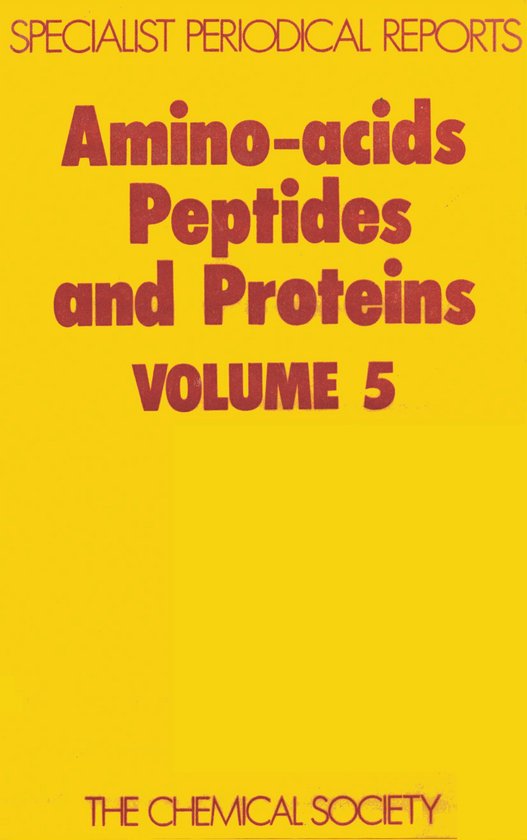 Amino Acids, Peptides, and Proteins - cover