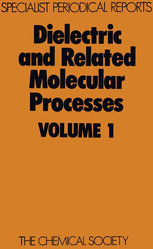 Dielectric and Related Molecular Processes - cover