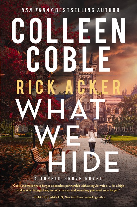 A Tupelo Grove Novel- What We Hide - cover