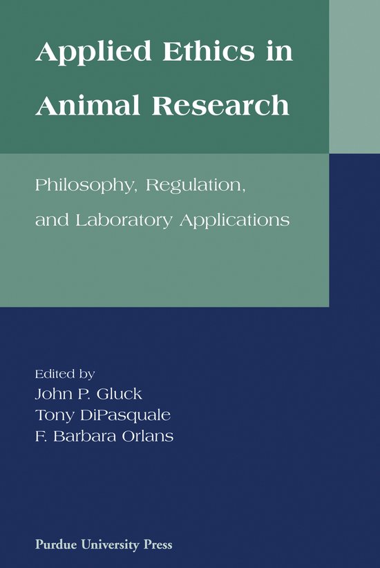 Applied Ethics in Animal Research - cover