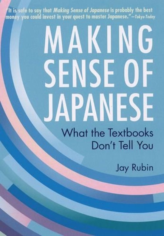 Making Sense Of Japanese - cover
