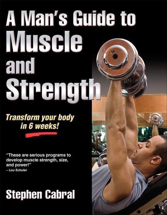 Mans Guide To Muscle & Strength - cover