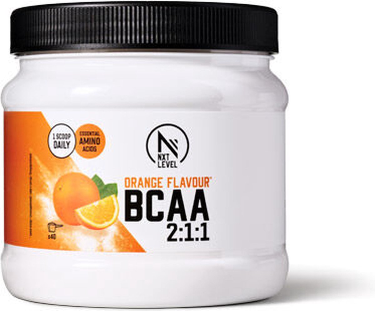 Goedkoopste NXT Level BCAA 2 1 1 - Aminozuren - 300 gram (60 servings) - Sinaasappel