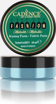 Cadence Fashion Textiel Metallic Relief Pasta 50 ml Aqua