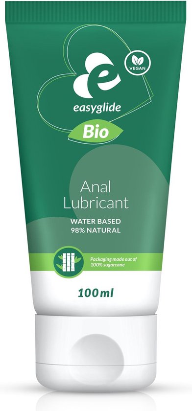 EasyGlide - Lubrifiant anal, bio et naturel à base d'eau - 100 ml